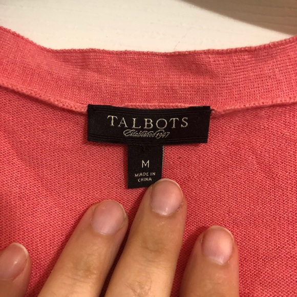 Talbots Cardigan Size Medium - Picture 2 of 5